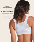Unlined Wireless Posture Corrector Bra