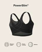 Unlined Wireless Posture Corrector Bra