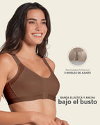Unlined Wireless Posture Corrector Bra