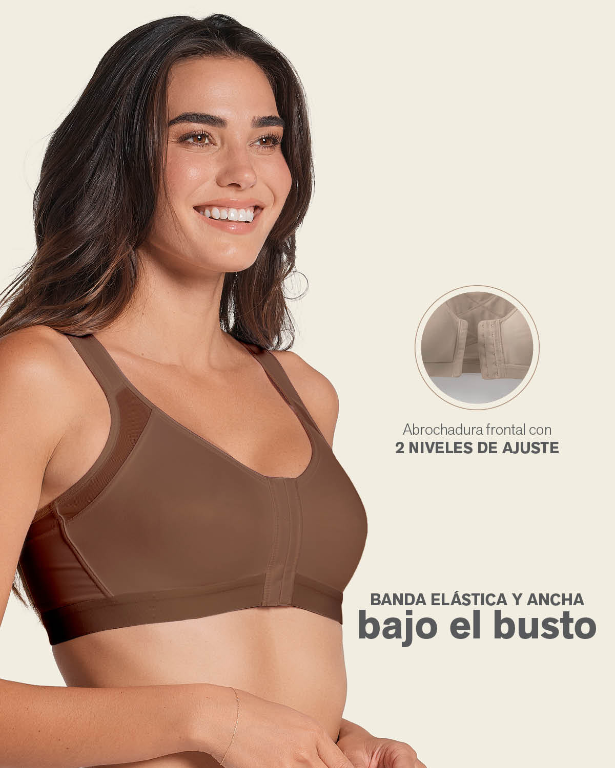 Unlined Wireless Posture Corrector Bra