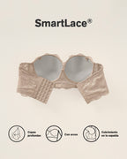 Convertible Balconette Lace Push Up Bra