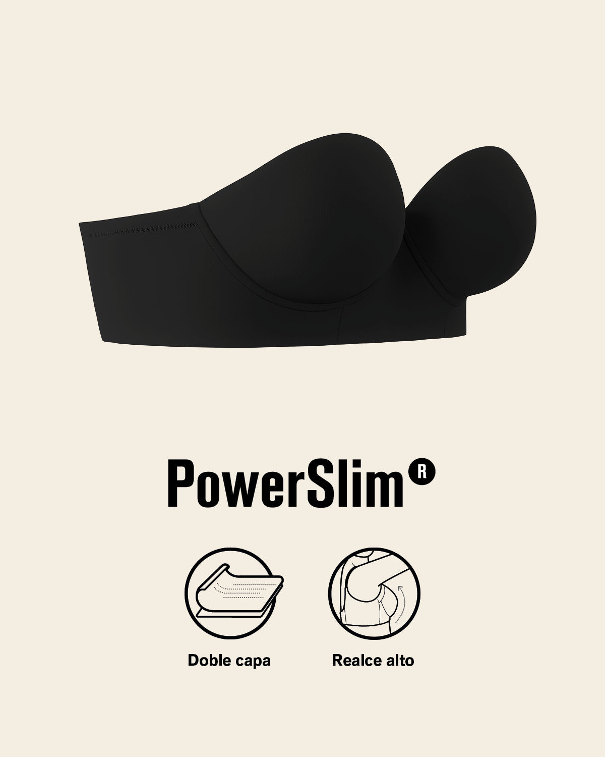 2-Pack Bras 360: Strapless Longline Contouring Bras