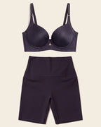 High Profile Bra & PowerStay Short in Black