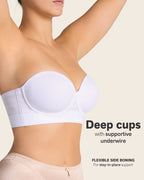 Strapless Bra with Underwire