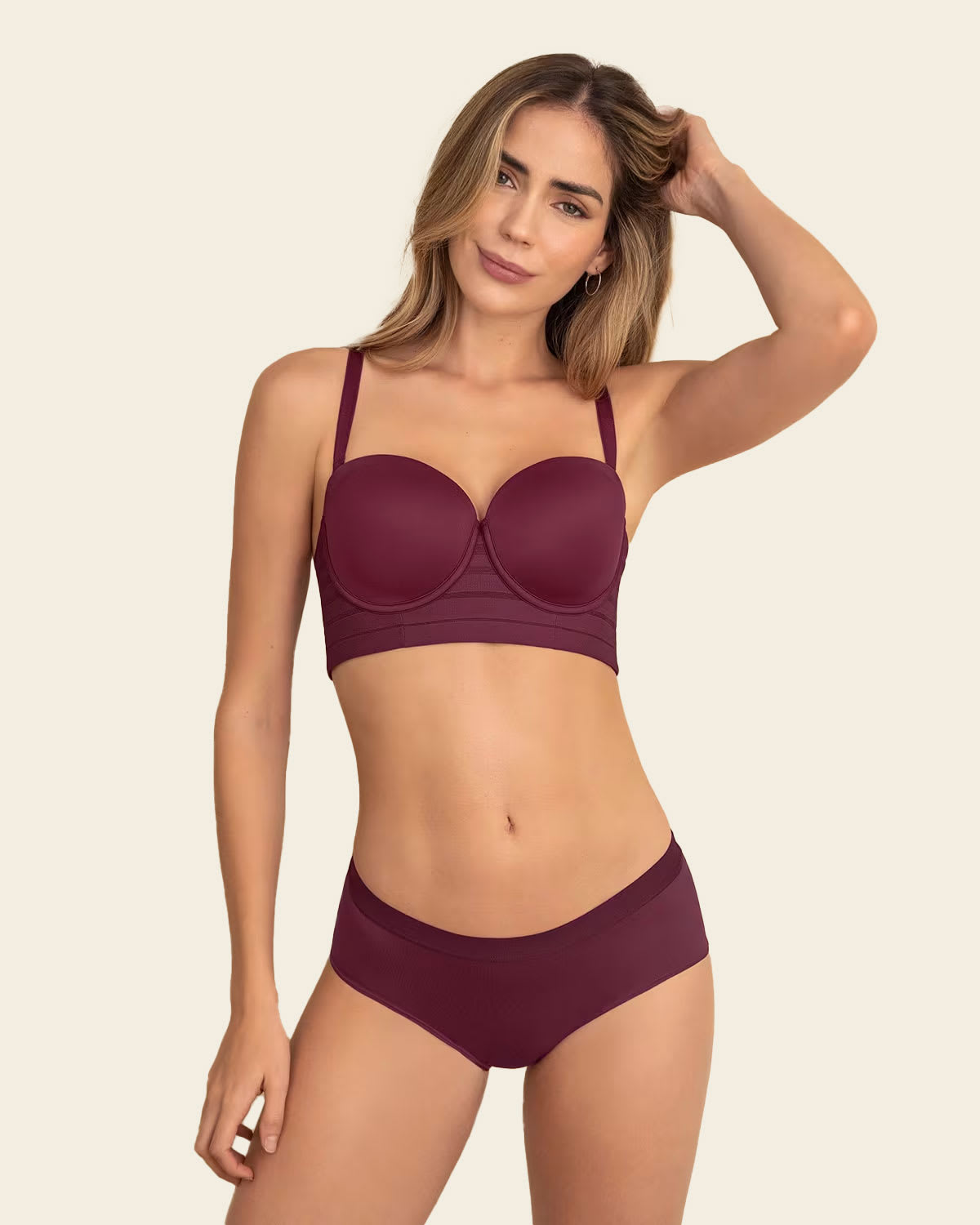 Strapless Bra with Underwire