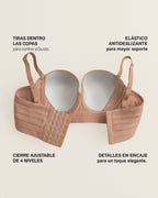 Strapless Bra with Underwire
