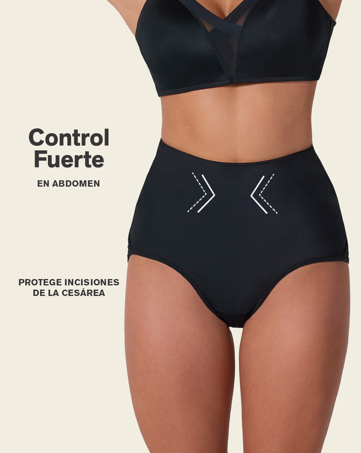 2-Pack Firm Compression Postpartum Panties with Adjustable Belly Wrap