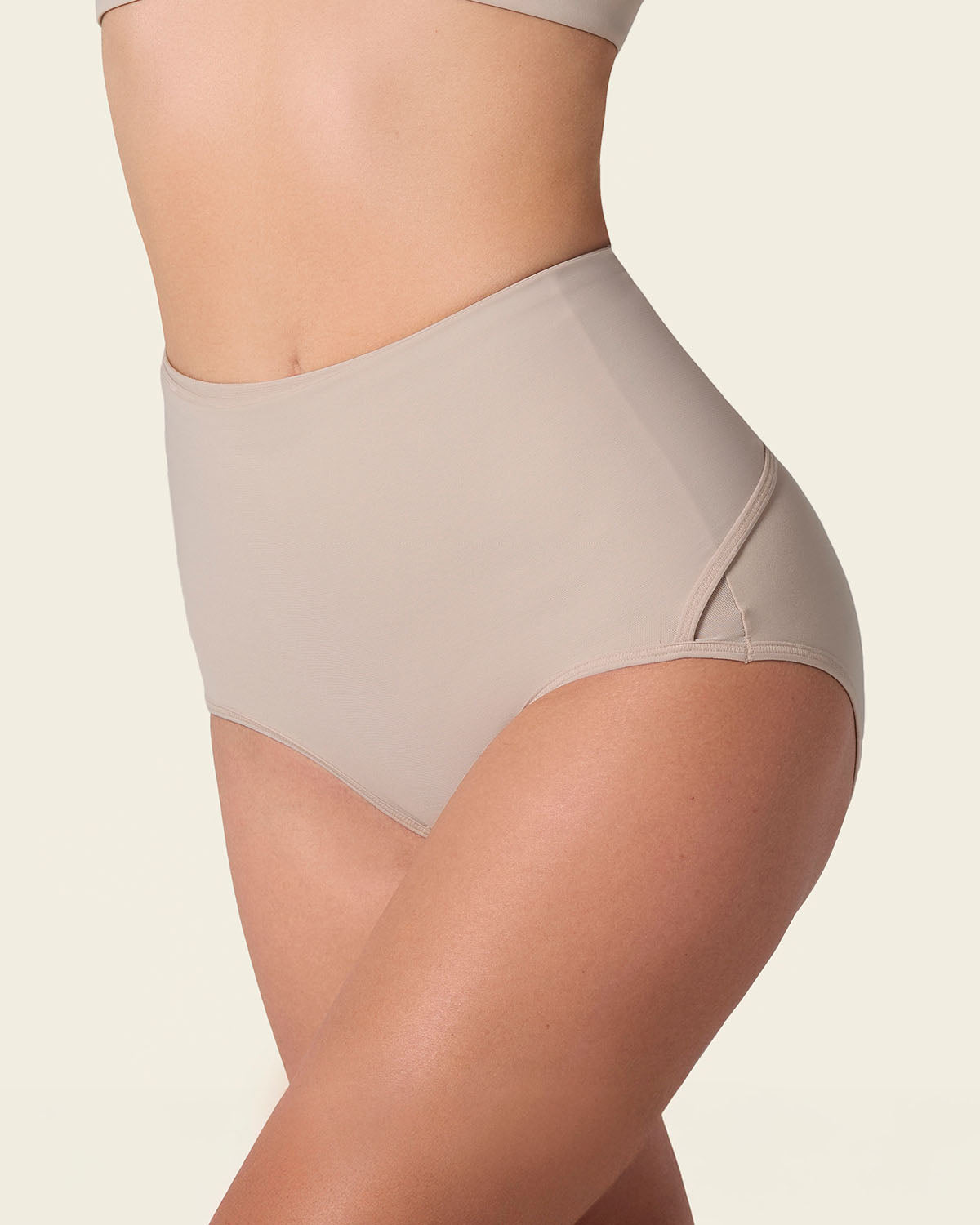 3-Pack Firm Compression Postpartum Panties with Adjustable Belly Wrap