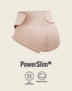 3-Pack Firm Compression Postpartum Panties with Adjustable Belly Wrap