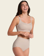 2-Pack Firm Compression Postpartum Panties with Adjustable Belly Wrap