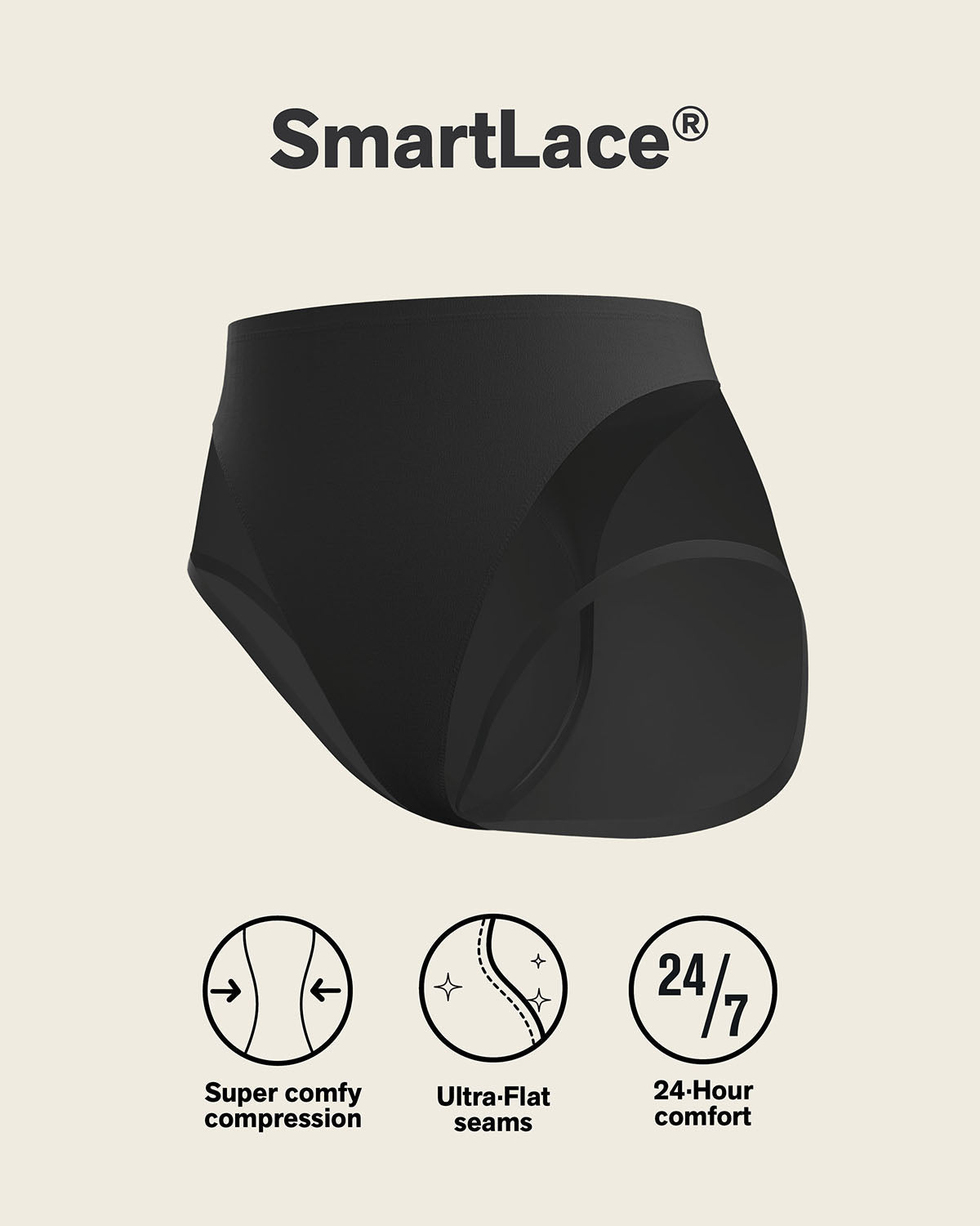 2-Pack Truly Undetectable Comfy Shaper Panties