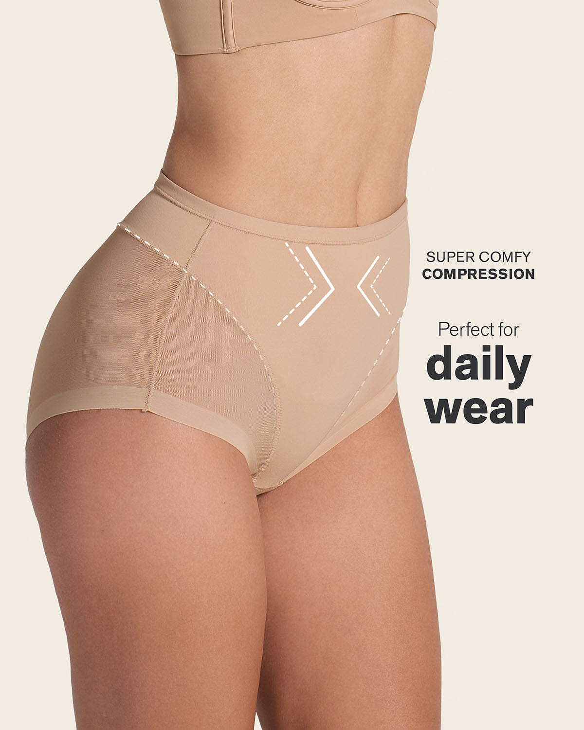 2-Pack Truly Undetectable Comfy Shaper Panties