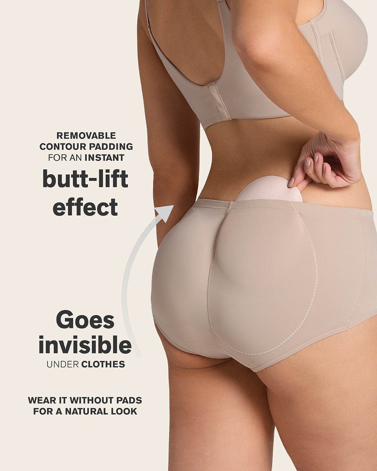Magic Instant Butt Lift Padded Panty