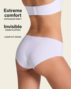 3-Pack No Ride-Up Seamless Hiphugger Panties