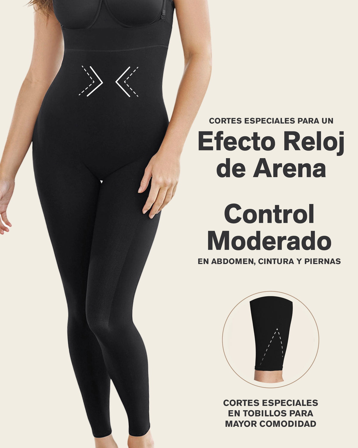 Invisible Butt Lifter Full-Leg Body Shaper