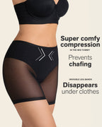 3-Pack Sheer Shaper Shorts