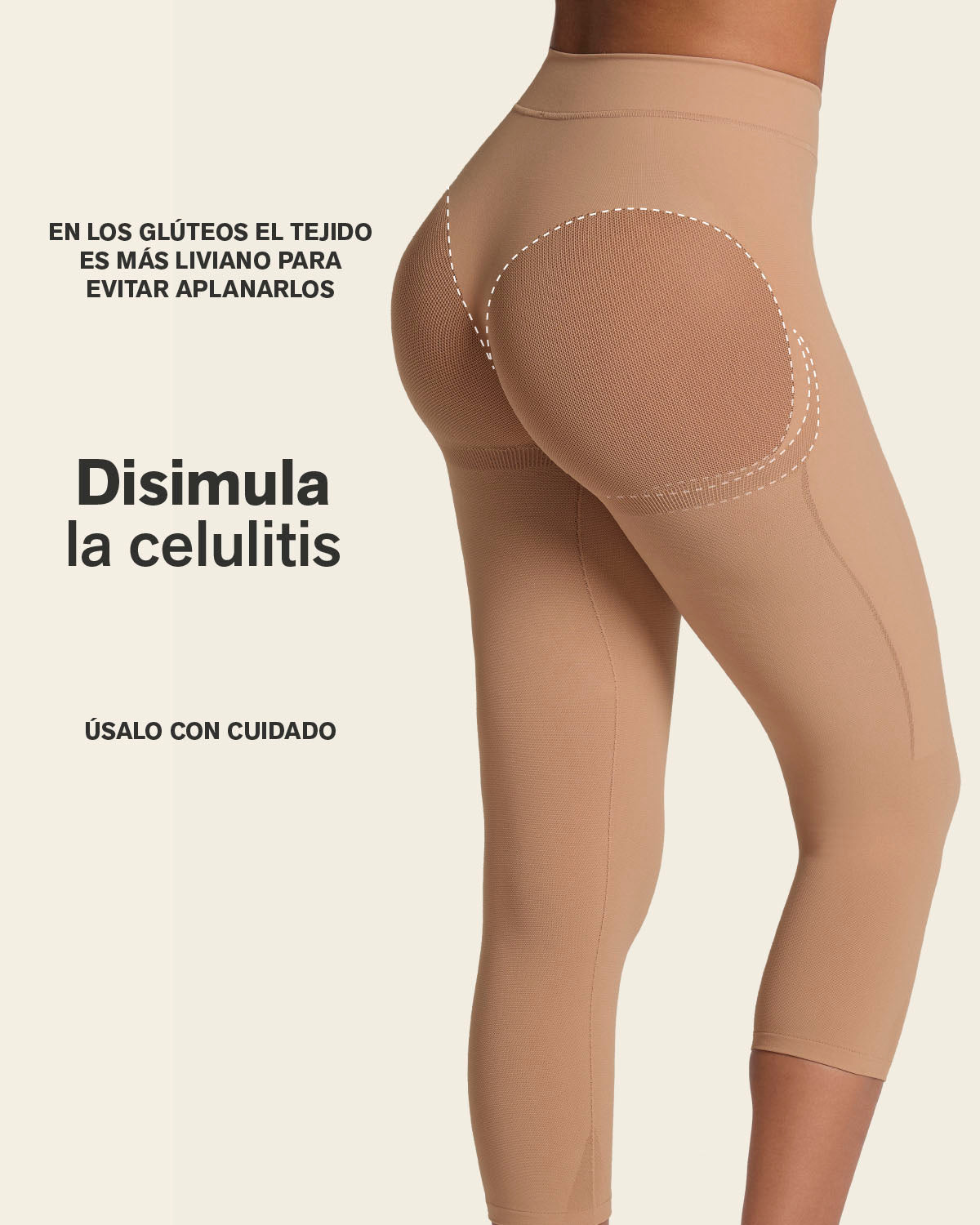 PowerStay Short + SmartShape Capri in Brown
