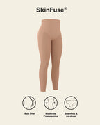 PowerStay Short + SmartShape Capri in Brown