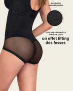 Extra High-Waisted Sheer Bottom Sculpting Shaper Panty