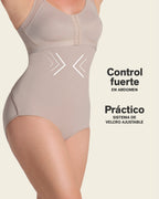 Firm Compression Post Surgical Panty w/ Adjustable Belly Wrap