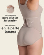 Firm Compression Post Surgical Panty w/ Adjustable Belly Wrap