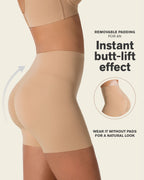 Undetectable Padded Butt Lifter Shaper Short