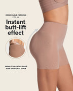 PadUp Panty & PadUp Short in Black and Nude