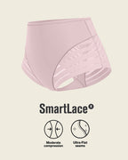 Everyday Bra + Stripe Undetectable Shaper Panty in Rosewood