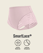 Everyday Bra + Stripe Undetectable Shaper Panty in Rosewood