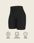 Moderate High-Waisted Shaper Short