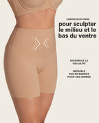 Moderate High-Waisted Shaper Short