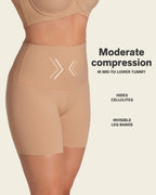 Moderate High-Waisted Shaper Short