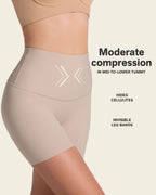 Moderate High-Waisted Shaper Short