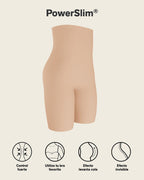 Extra High Waisted Firm Shaper Short