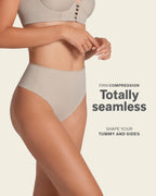 Seamless Thong Shaper Panty