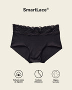 Ultra Light Lace Trim Hipster Panty