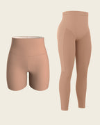 PowerStay Short + SmartShape Capri in Brown