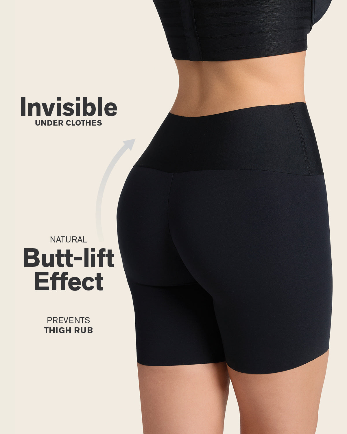 Daily Bra & PowerStay Short in Black