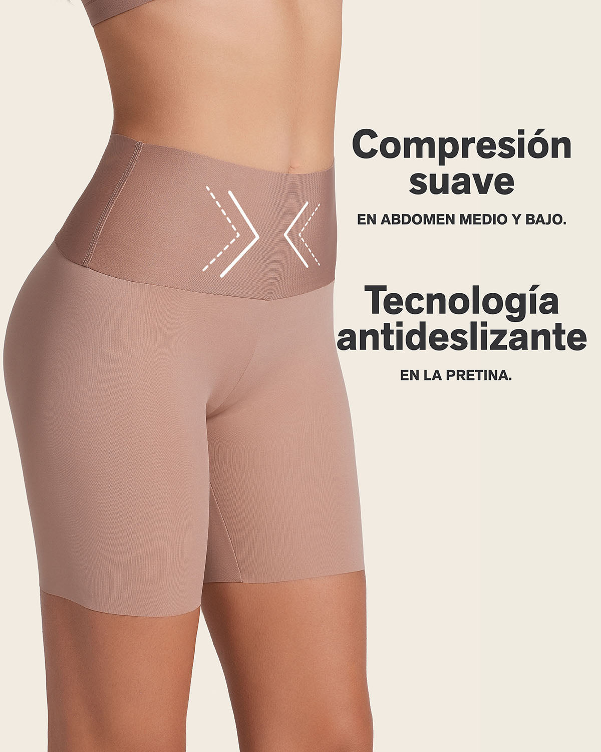 Daily Bra & PowerStay Short in Nude
