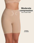 Midrise Anti Chafing Butt Lifter Shaper Short