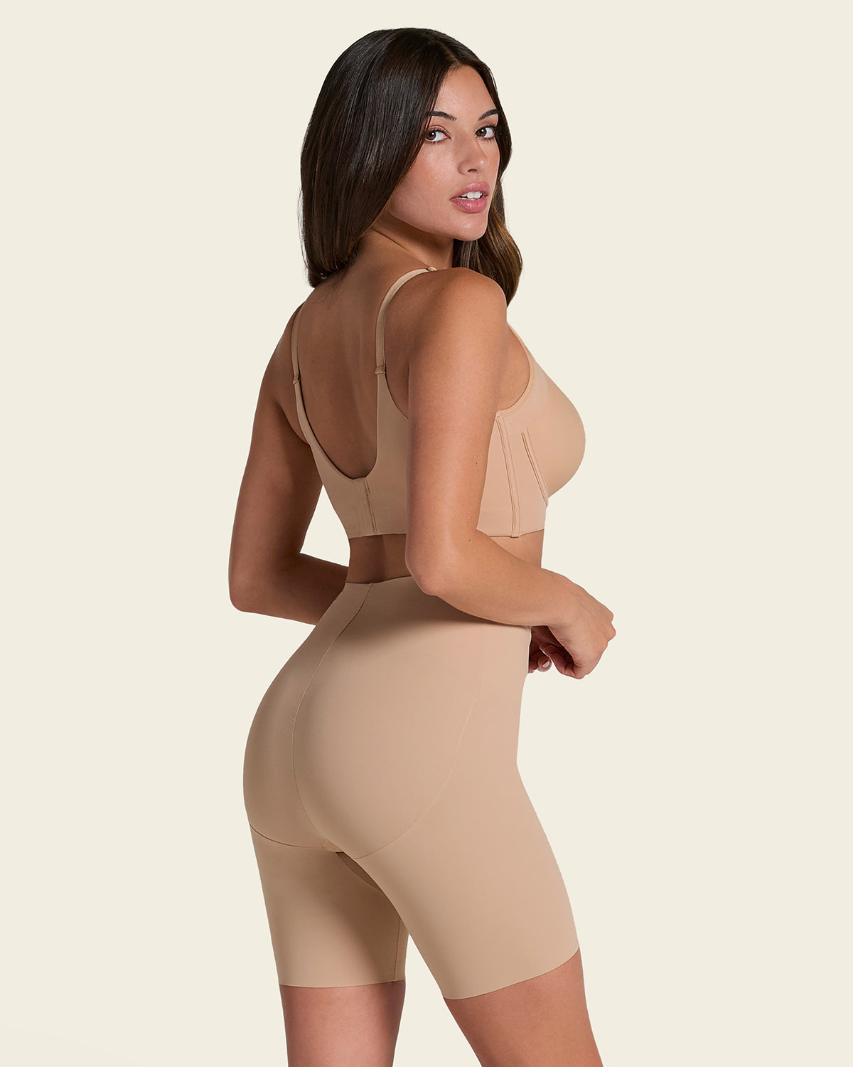 Midrise Anti Chafing Butt Lifter Shaper Short