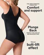 Plunge Back Classic Ultra Sculpting Body Shaper