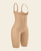 Post-Surgical Mid-Thigh Girdle made of Soft Compression Fabric, Hook-and-Zip Closure
