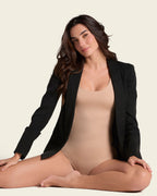 Plunge Classic Sleeveless Shaper Bodysuit