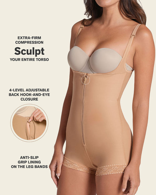 Boyshort Bottom Body Shaper with Extra-Firm Compression