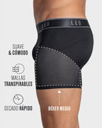 3-Pack High-Tech Mesh Boxer Briefs with Ergonomic Pouch