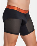 High-Tech Mesh Boxer Brief with Ergonomic Pouch
