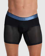 High-Tech Mesh Boxer Brief with Ergonomic Pouch