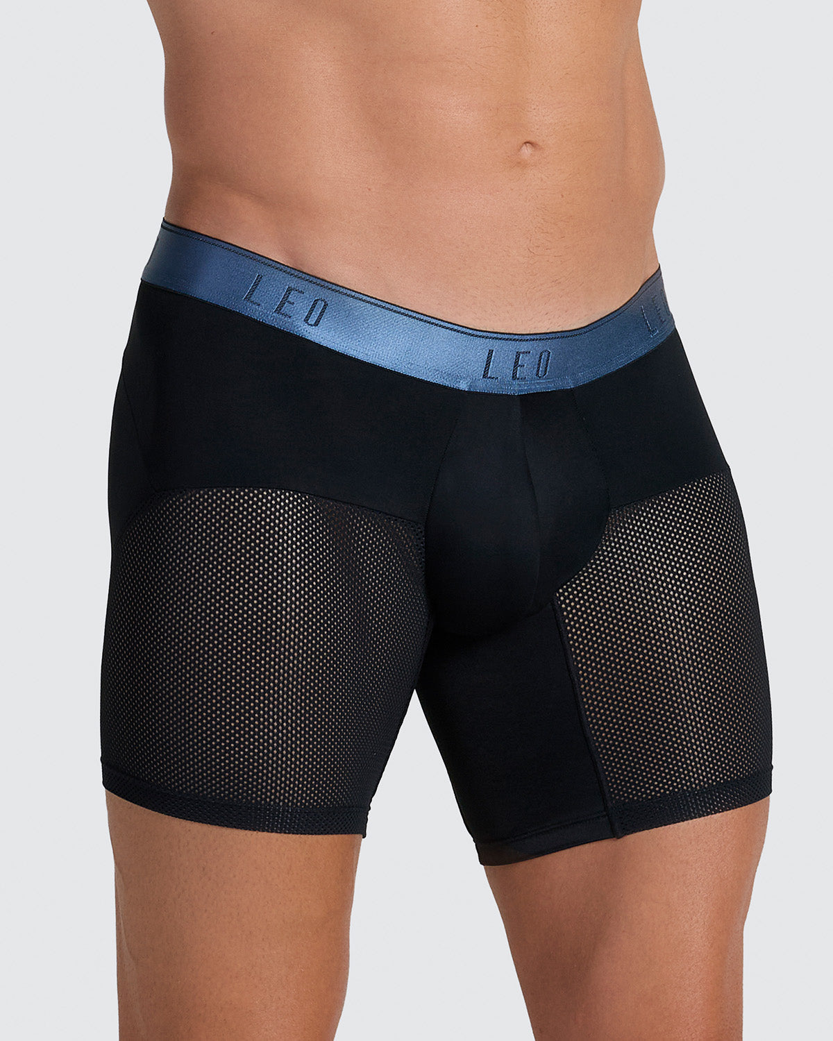 High-Tech Mesh Boxer Brief with Ergonomic Pouch