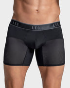 5-Pack High-Tech Mesh Boxer Briefs with Ergonomic Pouches